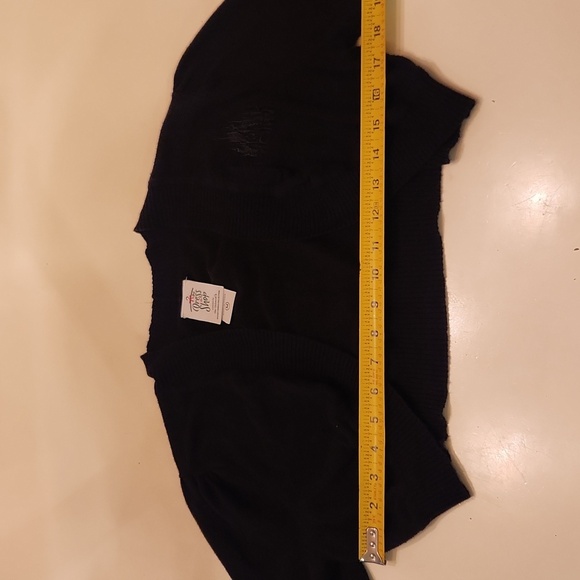 Disney Dress Shop Parks Black Shrug Castle Cardigan medium - Picture 8 of 8